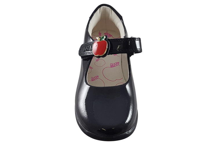 Lelli Kelly Apple SD LK8712 Black/Red Girls School Shoes