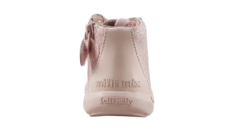 Lelli Kelly Bea Stivale BBY LK4308 Rosa Patent Girls Boots