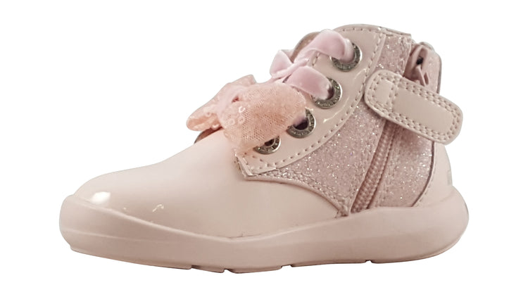 Lelli Kelly Bea Stivale BBY LK4308 Rosa Patent Girls Boots