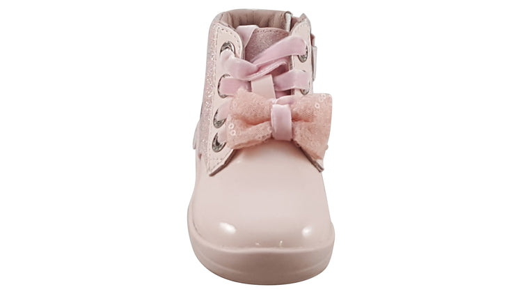 Lelli Kelly Bea Stivale BBY LK4308 Rosa Patent Girls Boots