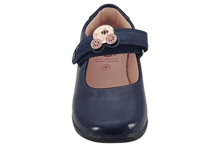 Lelli Kelly Carrie 2 SD LK8622 Navy Patent Girls Shoes