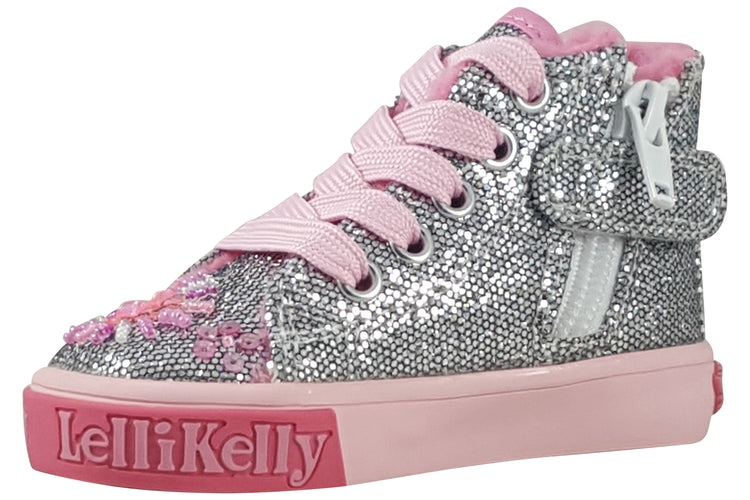 Lelli Kelly Dafne Baby LKED3859 Pewter Girls Boots