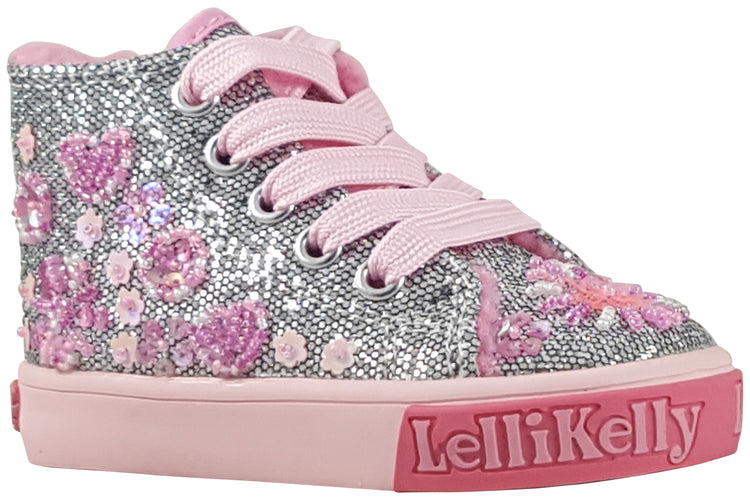 Lelli Kelly Dafne Baby LKED3859 Pewter Girls Boots