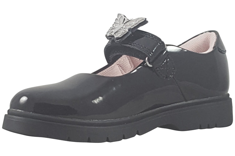 Lelli Kelly Delilah 3 LKSO8936 Black Patent Girls School Shoes
