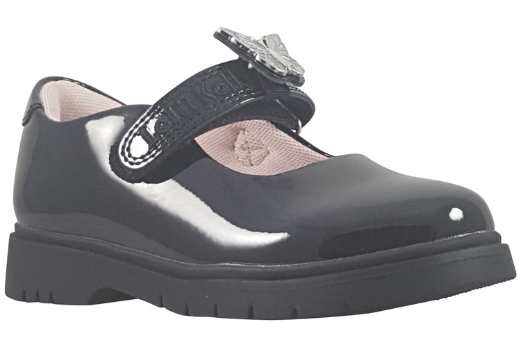 Lelli Kelly Delilah 3 LKSO8936 Black Patent Girls School Shoes