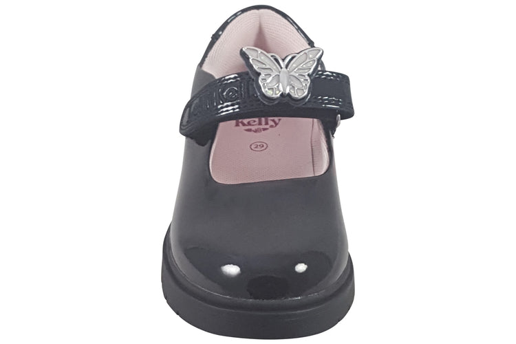 Lelli Kelly Delilah 3 LKSO8936 Black Patent Girls School Shoes