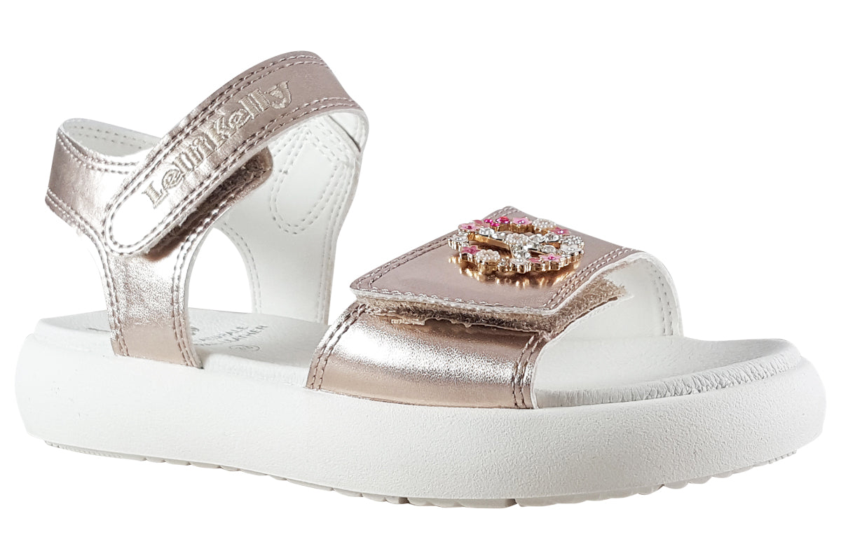 lelli kelly felicia 2 sdl rose gold metallic girls right