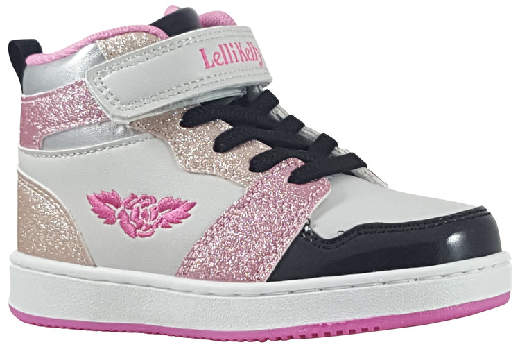 Lelli Kelly Gaia Mid LKAA4416 White Multi Girls Boots