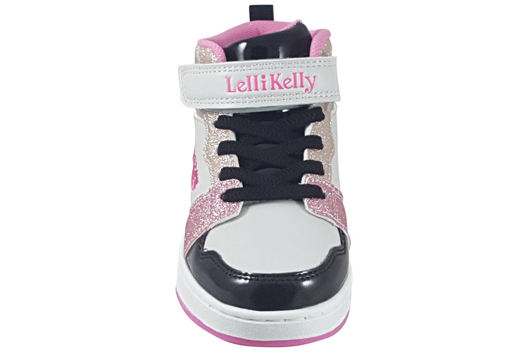Lelli Kelly Gaia Mid LKAA4416 White Multi Girls Boots