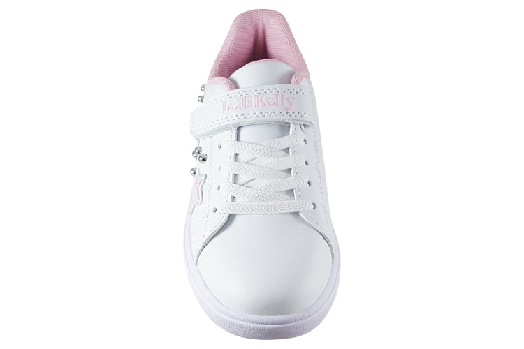 Lelli Kelly Gaia Sneaker LK3415 White Blanco Girls Shoes