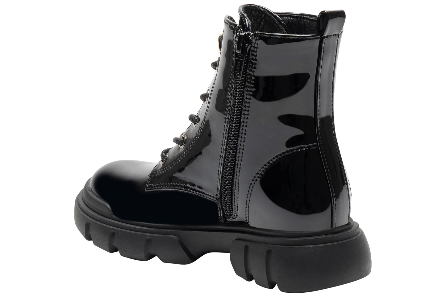 Lelli Kelly Gemma LKHH5314 Girls Boots Black Pat