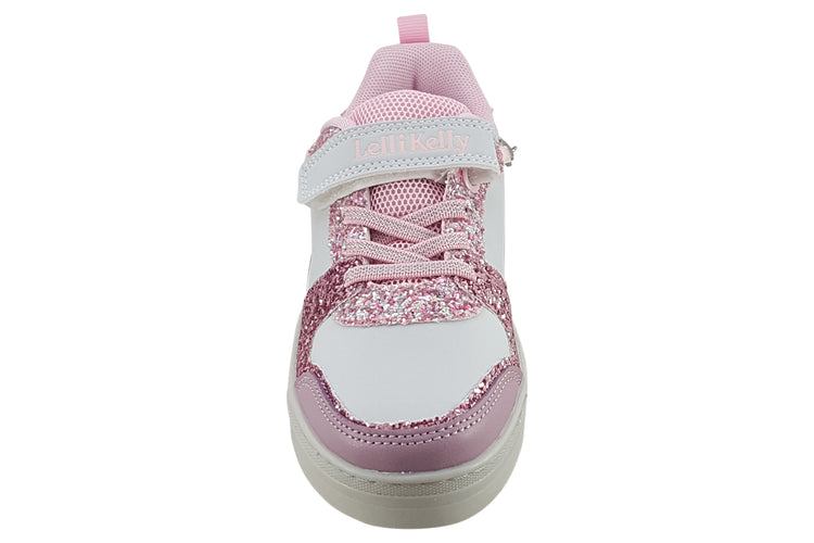 Lelli Kelly Gioiello Daisy LK4010 Grey/Pink Girls Shoes