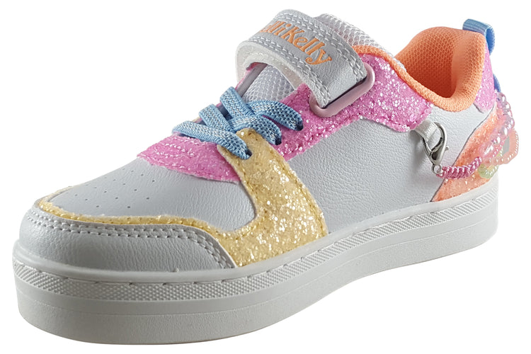 Lelli Kelly Gioiello Daisy LK4010 White/Tango Girls Shoes