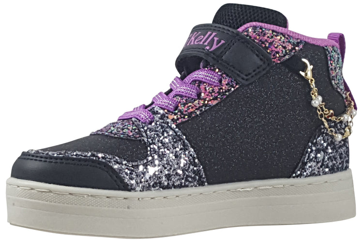 Lelli Kelly Gioiello Mid 2 LKAA4412 Black Multi Girls Boots