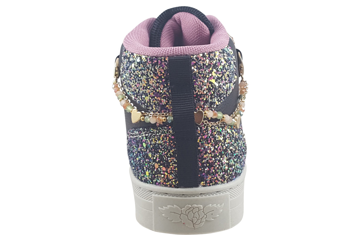 lelli kelly gioiello mid lk4412 black gold girls back