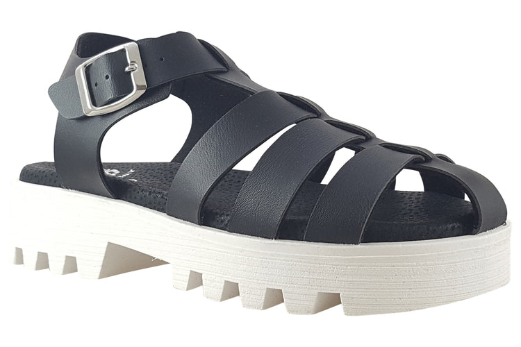 Lelli Kelly Isla Sdl LK3586 Black Girls Sandals