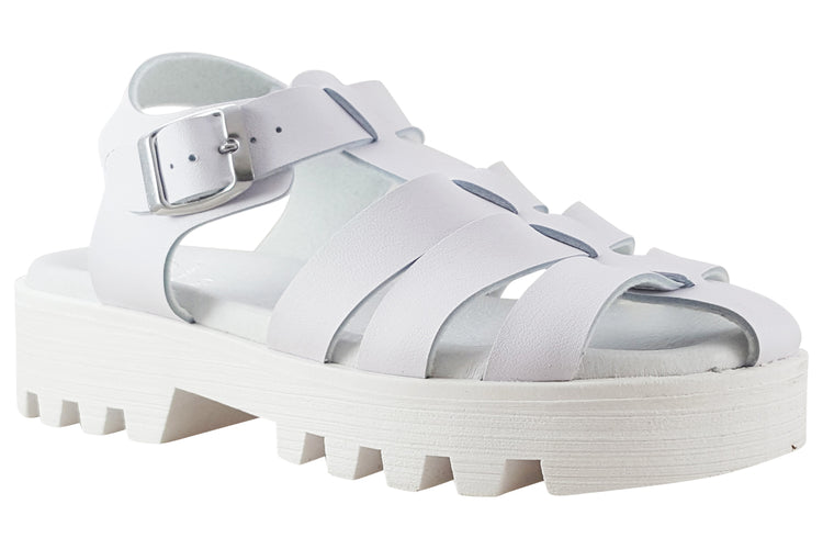 Lelli Kelly Isla Sdl LK3586 White Girls Sandals