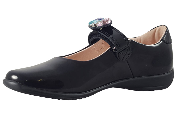 Lelli Kelly Maribella SD LK8111 Black Patent Girls School Shoes