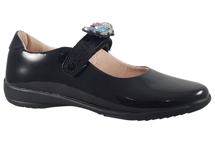 Lelli Kelly Maribella SD LK8111 Black Patent Girls School Shoes