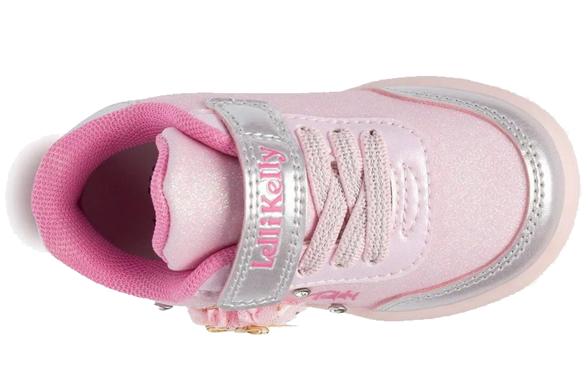 Lelli Kelly Mille Stelle LKAA5709 Pink Silver Girls First Shoes