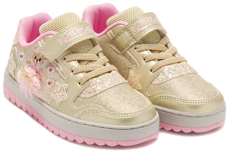 Lelli Kelly Mille Stelle LKAA5709 Gold Girls First Shoes