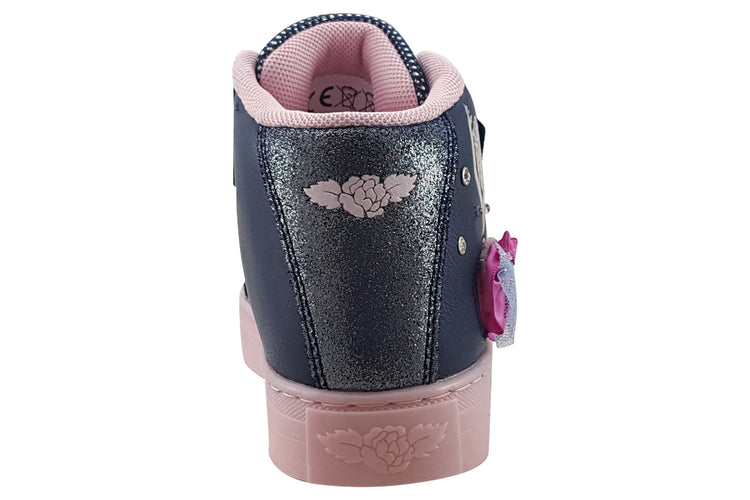 Lelli Kelly Mlle Stelle Luci Hi LK2286 Blue Girls Boots