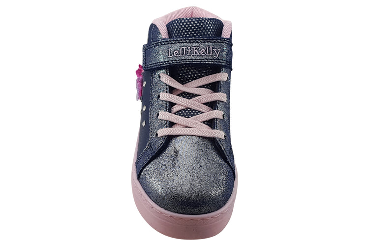 Lelli Kelly Mlle Stelle Luci Hi LK2286 Blue Girls Boots