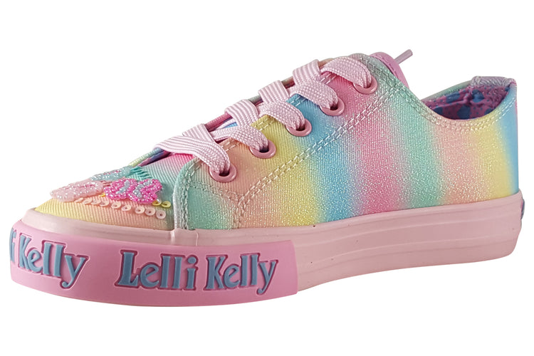 Lelli Kelly Myla Laces LK3472 Multi Girls Canvas
