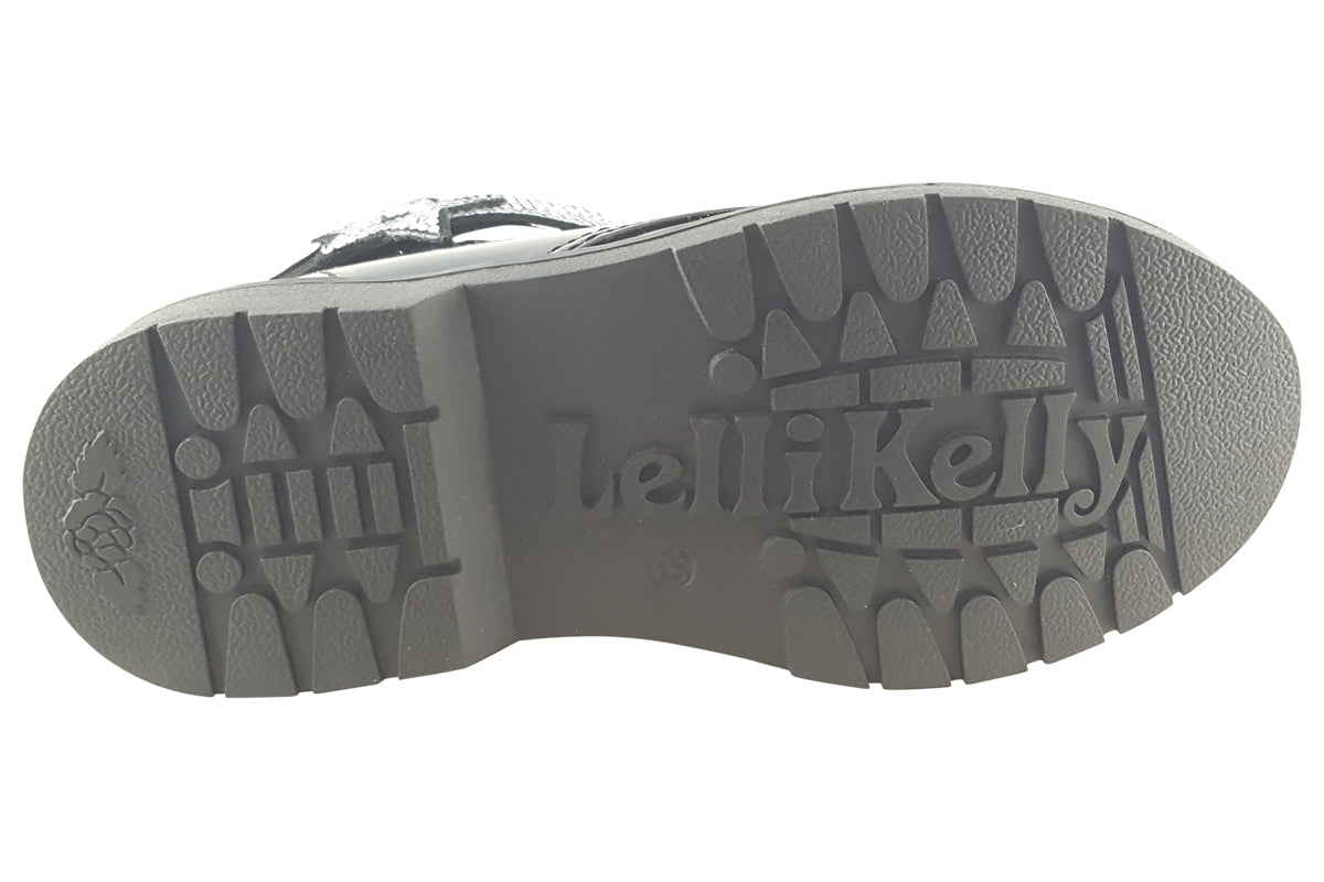 lelli kelly stella stellina lk2330 black patent girls sole