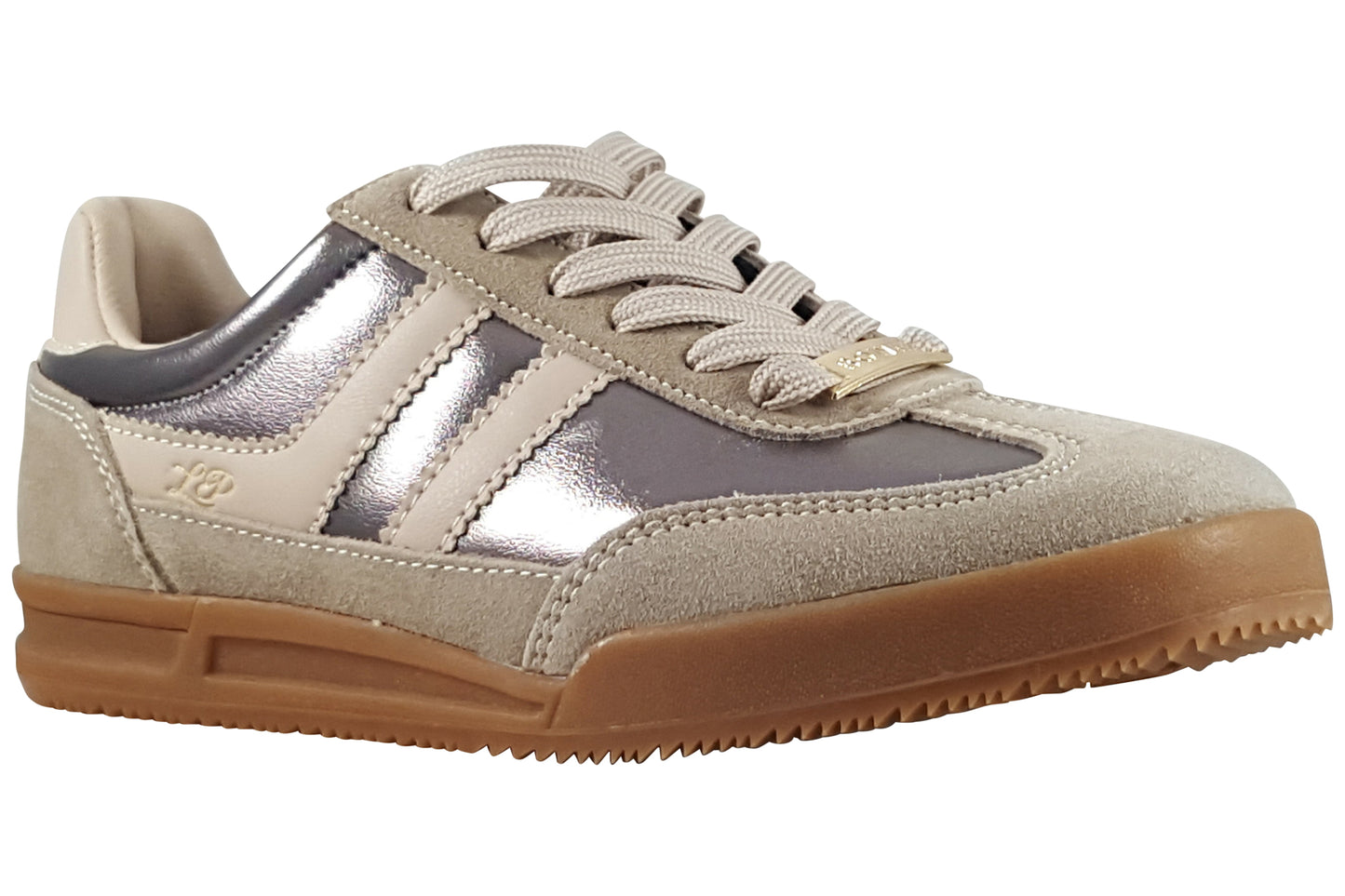 lloyd and pryce armand womens fashion trainers timeless shine right