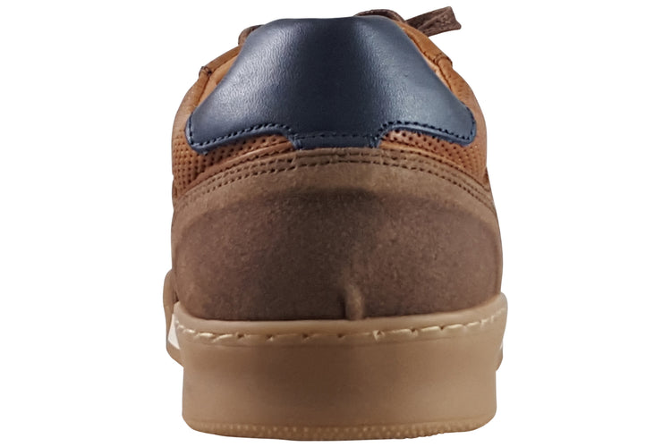 Lloyd and Pryce Nyakane Mens Trainers Umber