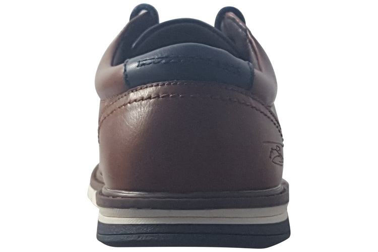 Lloyd and Pryce Greaves B  Camel Boys Shoes