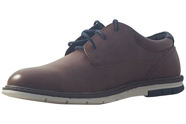 Lloyd and Pryce Greaves B  Camel Boys Shoes