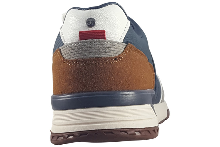 Lloyd and Pryce Aumua Navy Mens Trainers