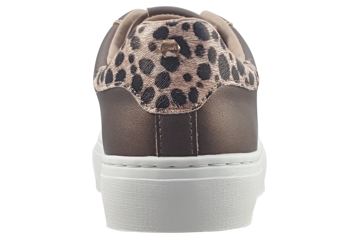 lloydandpryce brust bronze bee womens fashion trainers back