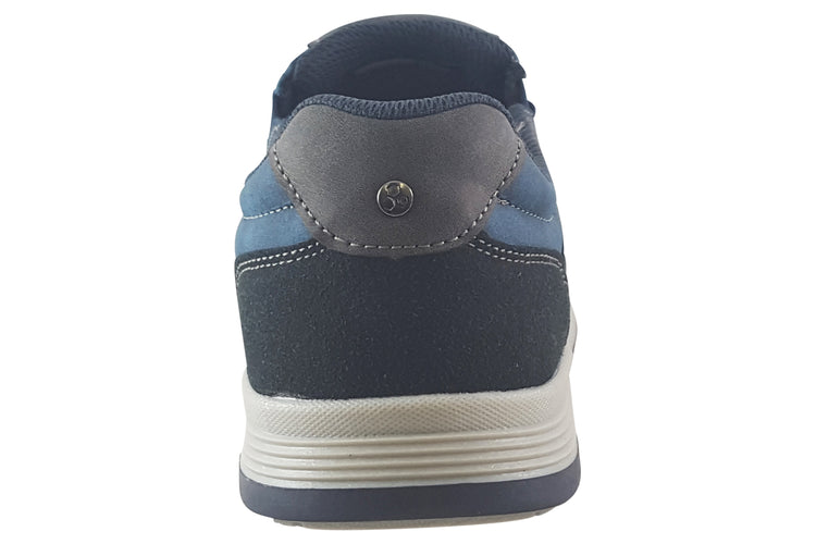 Lloyd and Pryce Campbell Navy Mens Trainers