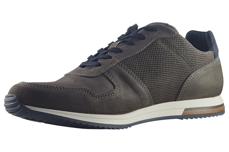 Lloyd and Pryce Elias Dark Slate Mens Trainers