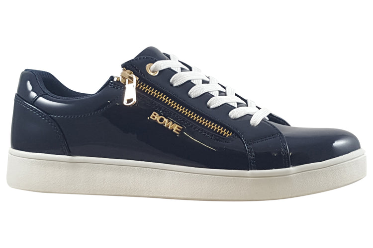 Lloyd and Pryce Flucher Admiral Patent Womens Fashion Trainers