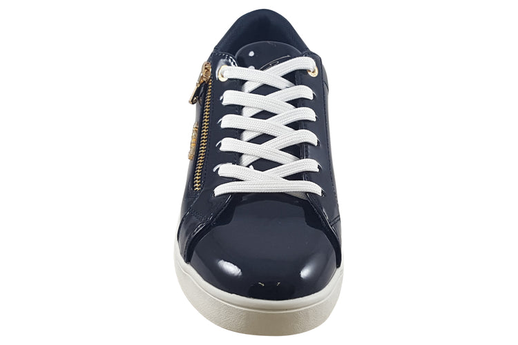 Lloyd and Pryce Flucher Admiral Patent Womens Fashion Trainers