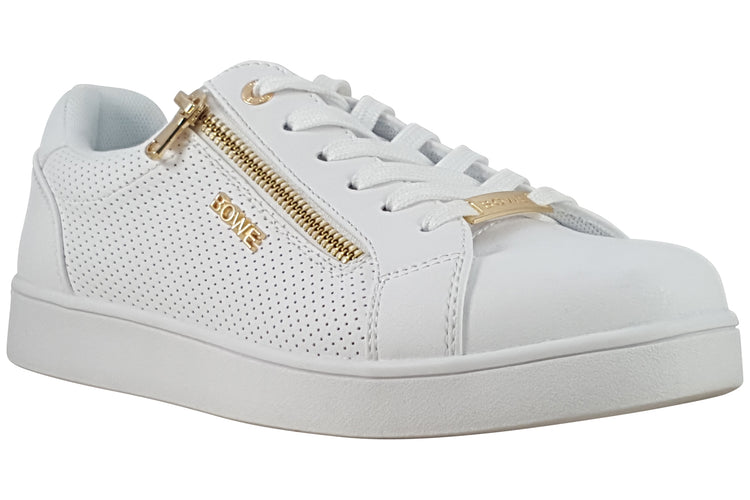 Lloyd and Pryce Flucher Dot Coconut Womens Fashion Trainers