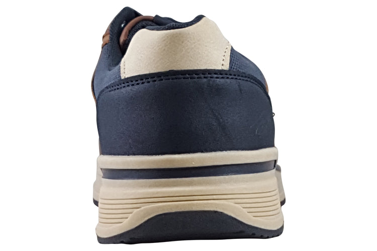 Lloyd and Pryce Heyes Dark Camel Mens Trainers