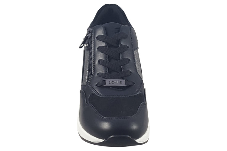 Lloyd and Pryce Malcolm Stealth Sparkle Womens Fashion Trainers