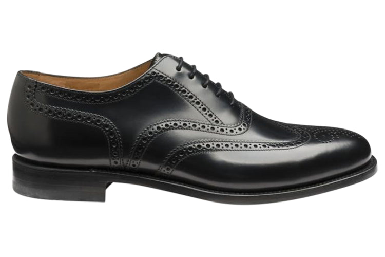 Loake 202 Black Mens Handcrafted Shoes