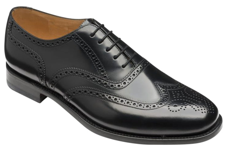 Loake 202 Black Mens Handcrafted Shoes