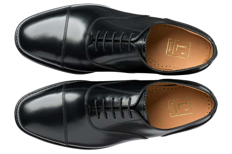 Loake 300 Black Mens Handcrafted Shoes