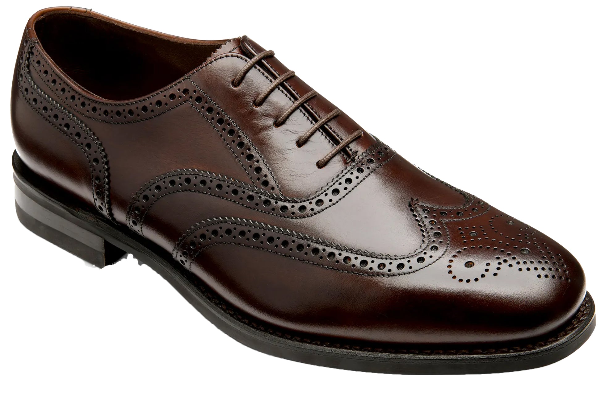 loake-302-mens-shoes-dark-brown-right-angle