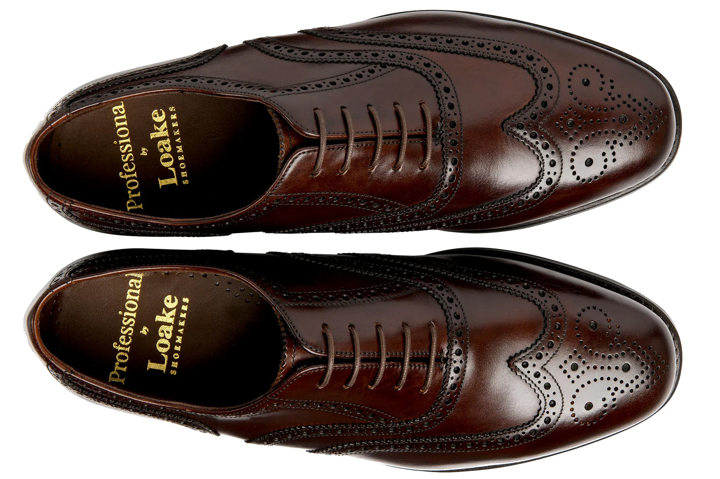 Loake 302 Dark Brown Mens Shoes