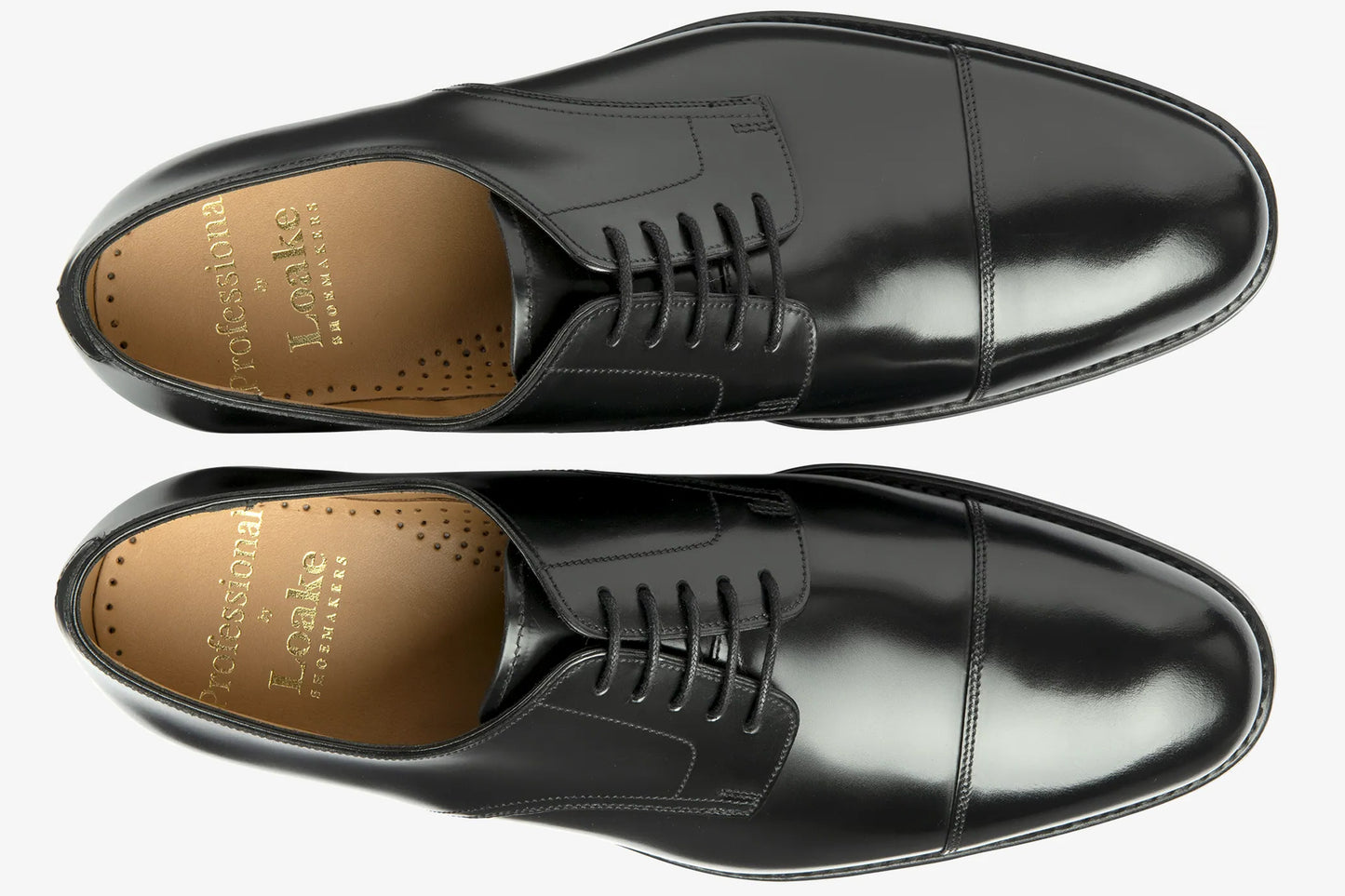 Loake 305 Black Mens Shoes
