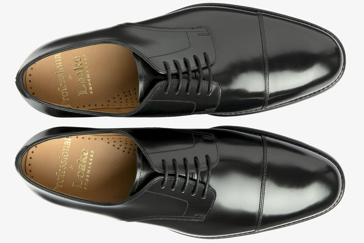 Loake 305 Black Mens Shoes
