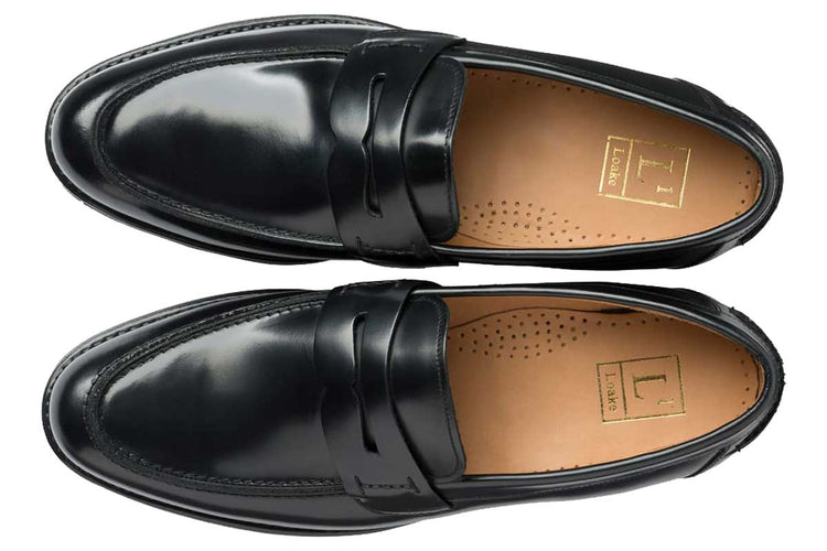 Loake 356 Black Mens Handcrafted Shoes